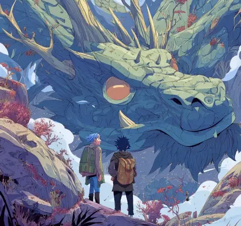 奇幻幻想题材漫画《碎星纪年》封面
